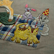 画像をギャラリービューアに読み込む, PICNIC 刺繍 リネン テーブルクロス