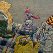 画像をギャラリービューアに読み込む, PICNIC 刺繍 リネン テーブルクロス