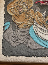 画像をギャラリービューアに読み込む, 　新形三十六怪撰 おもゐつづら　刺繍壁掛け
