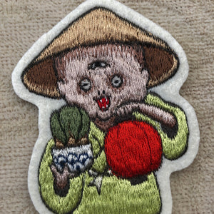 三つ目小僧 妖怪 Yokai Patch